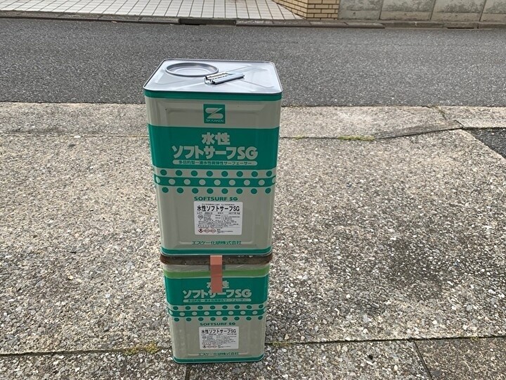 エスケー化研の「水性ソフトサーフ」