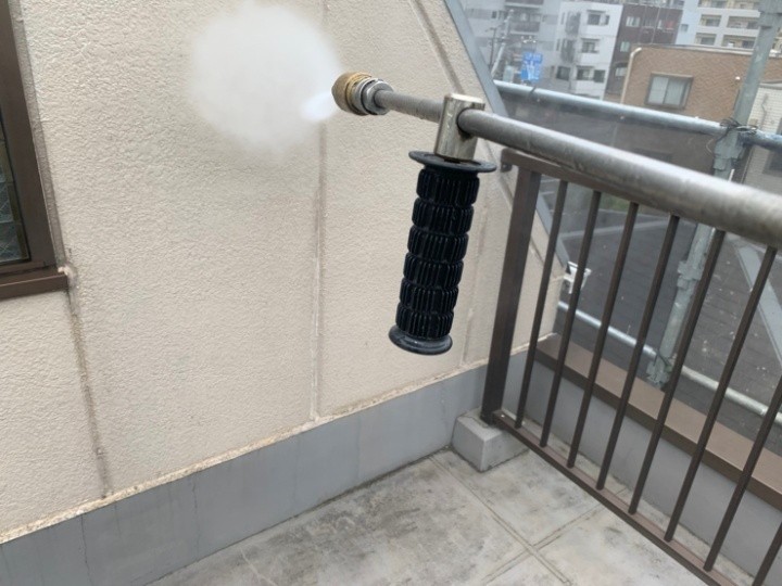 外壁への洗浄