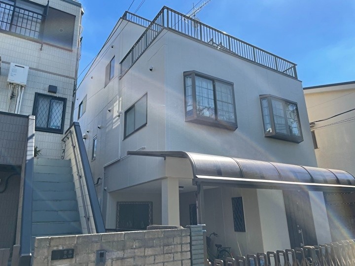 外壁塗装工事後