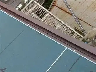 軒先水切りの設置