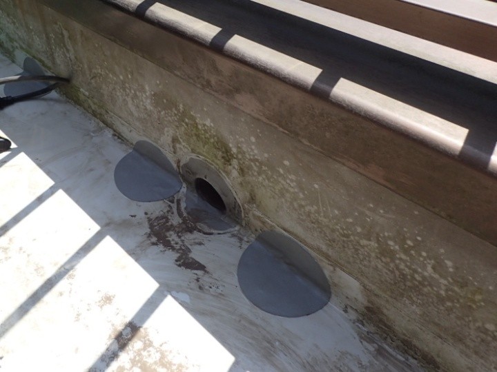 新しいシートを部分的に設置