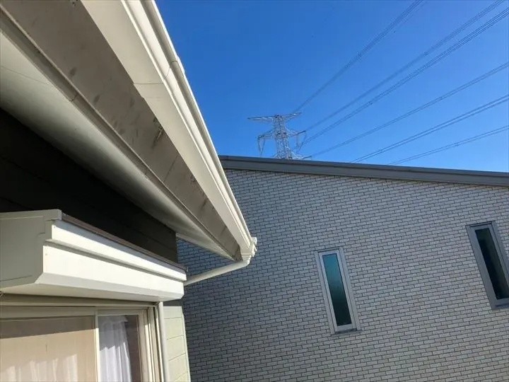 雨樋の交換工事後