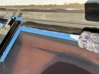 コーキング処理で防水加工