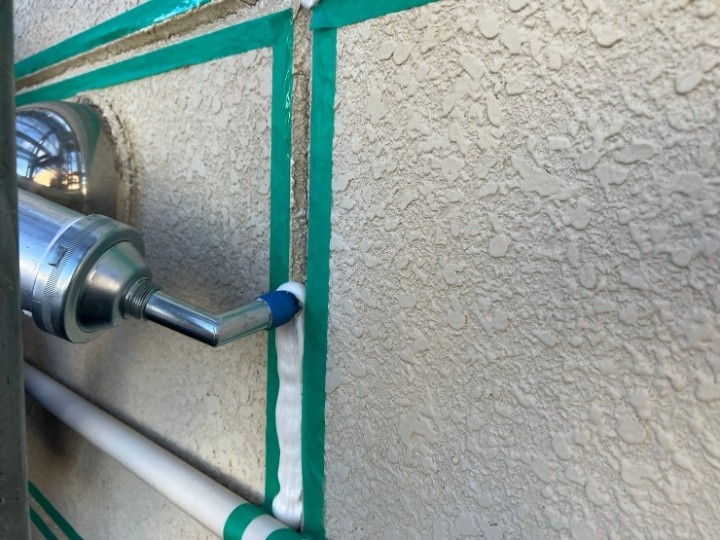 オートンCP-1を目地に充填