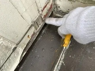 外壁に一部腐食箇所