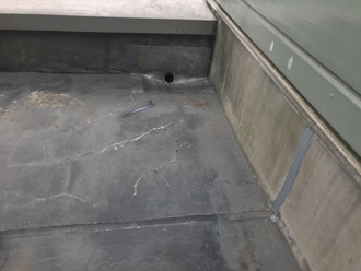 改修ドレンを設置