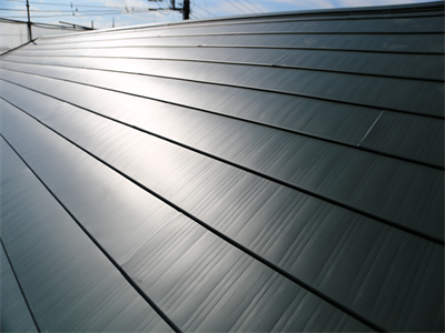 屋根カバー工事後