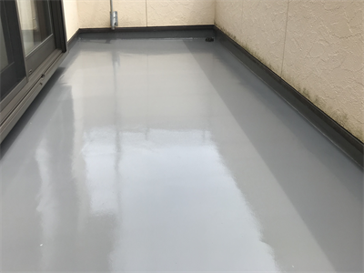 ウレタン防水工事完了