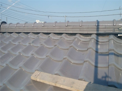 屋根葺き替え工事完了