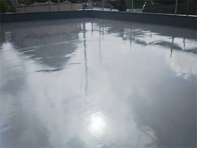 ウレタン塗膜防水工事完了