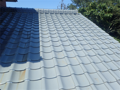 屋根葺き直し工事完了