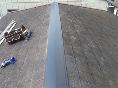 棟板金交換工事