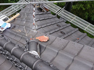 棟取り直し工事　清掃