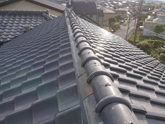 屋根ふき直し工事完了