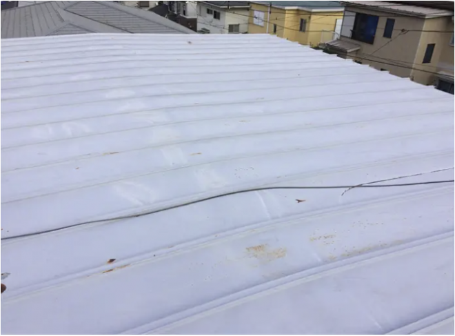 金属屋根の調査