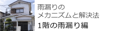 雨漏りのメカニズムと解決法　1階の雨漏り編