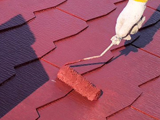 スレート屋根塗装