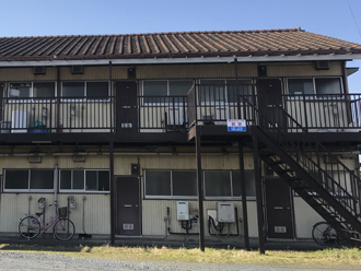 雨漏りが発生したアパート