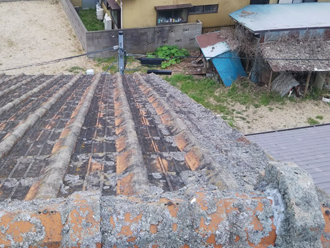 ケラバ付近から雨漏りが発生しているようです