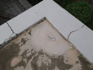 東京都中央区勝どきで室内への雨漏り被害が酷くなり陸屋根の調査を行いました