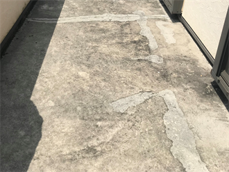 ベランダ防水点検