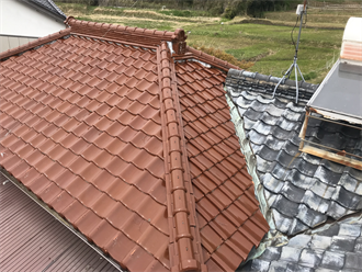 瓦屋根点検