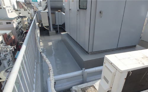 凹凸が多い面への塗布