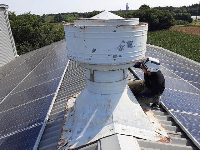 ベンチレーター交換前