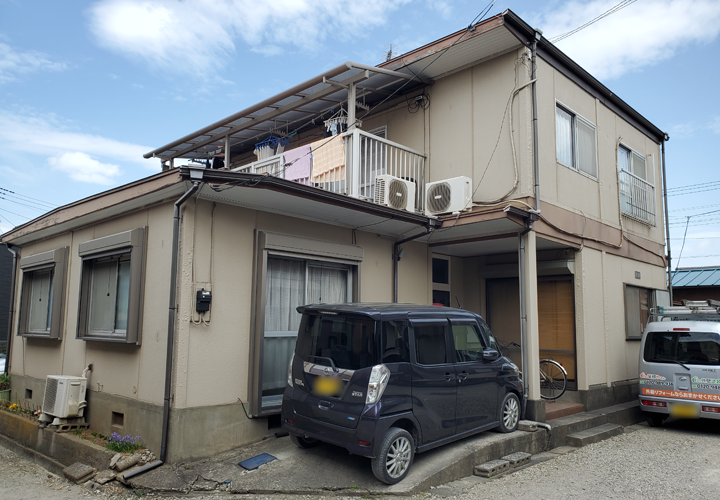 築50年の瓦棒葺き屋根のお住まい