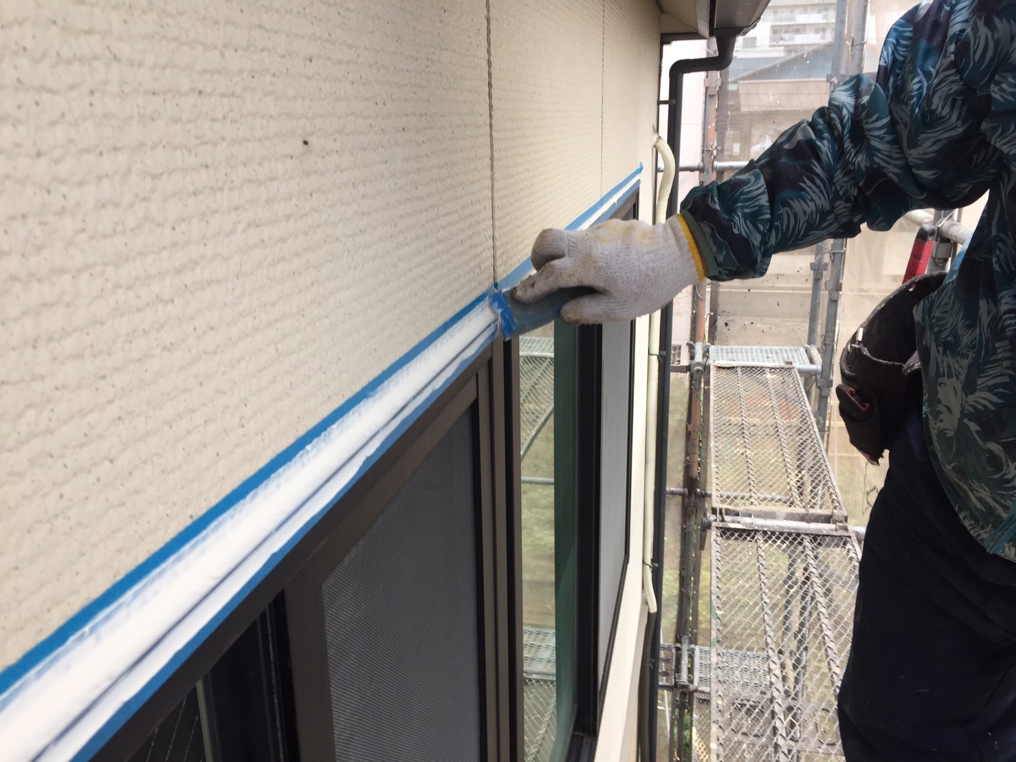 サッシの雨漏り補修